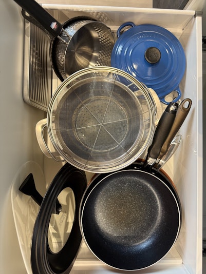 キッチンツールが多いのも当館の特徴。ご自由にお使いください。