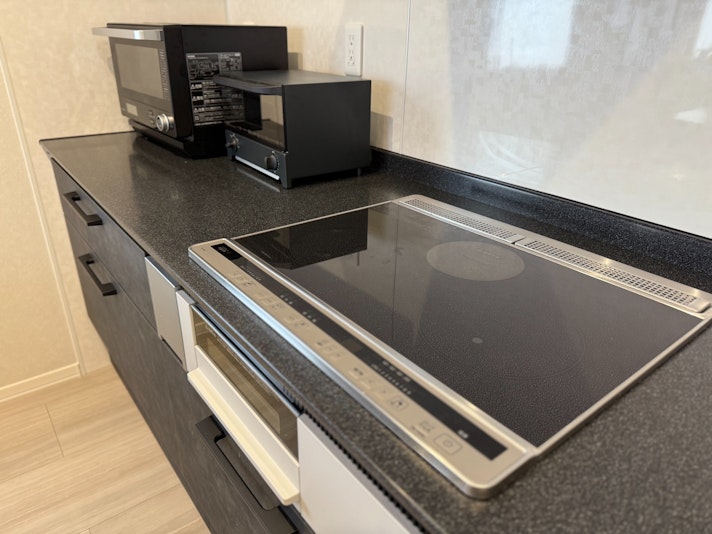 広い空間でお料理ができますよ