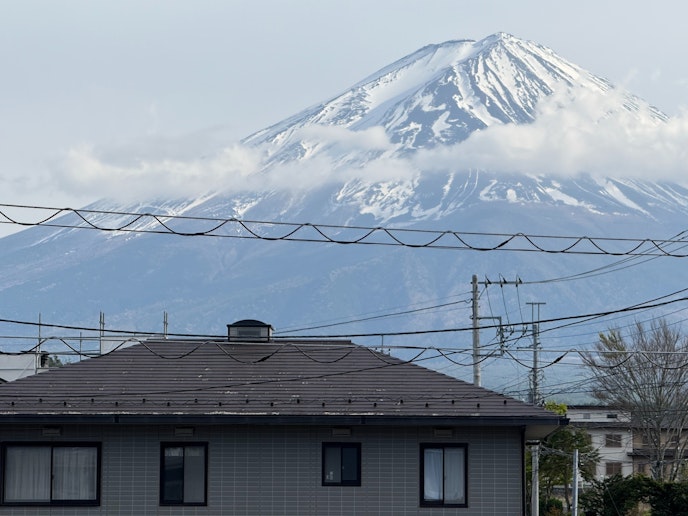 バルコニーからの富士山...言うことはない「感動」の瞬間