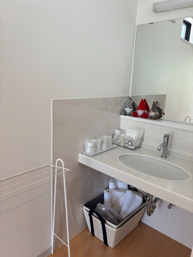 ダイニングキッチン棟室内洗面台