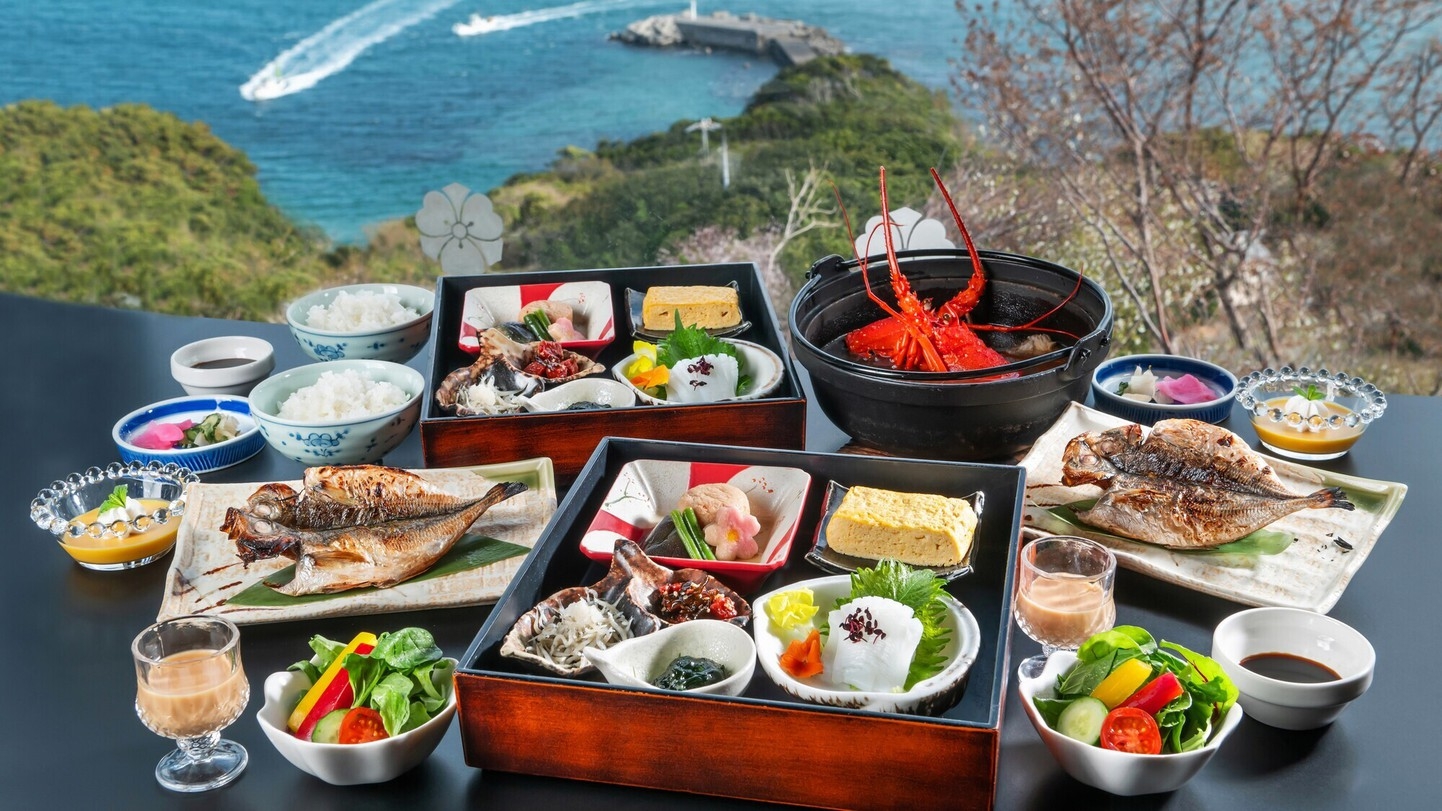 【2食付／人気No.1！海風会席】旬の食材を活かした丁寧な仕立ての品々、本格和食をお部屋で