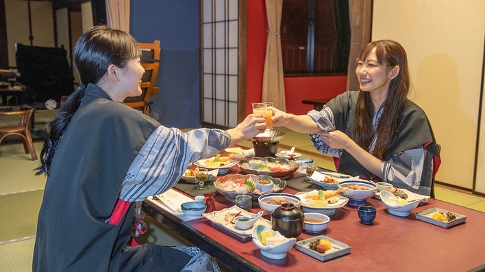 【2食付／人気No.1！海風会席】旬の食材を活かした丁寧な仕立ての品々、本格和食をお部屋で