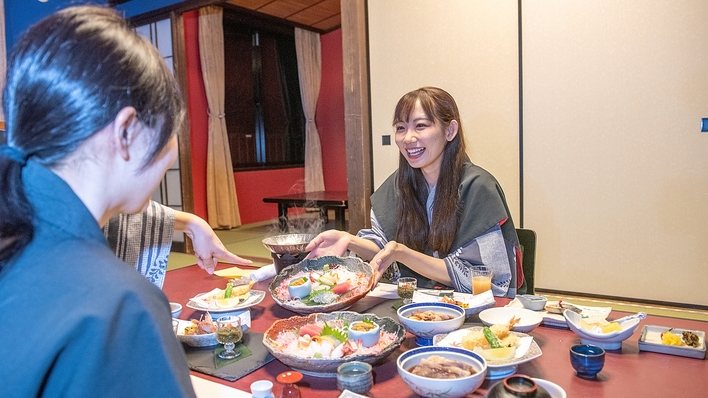 【2食付／凪-贅沢会席-】伊勢海老・松阪牛！味・彩・技が織りなす特別なひとときをお部屋で