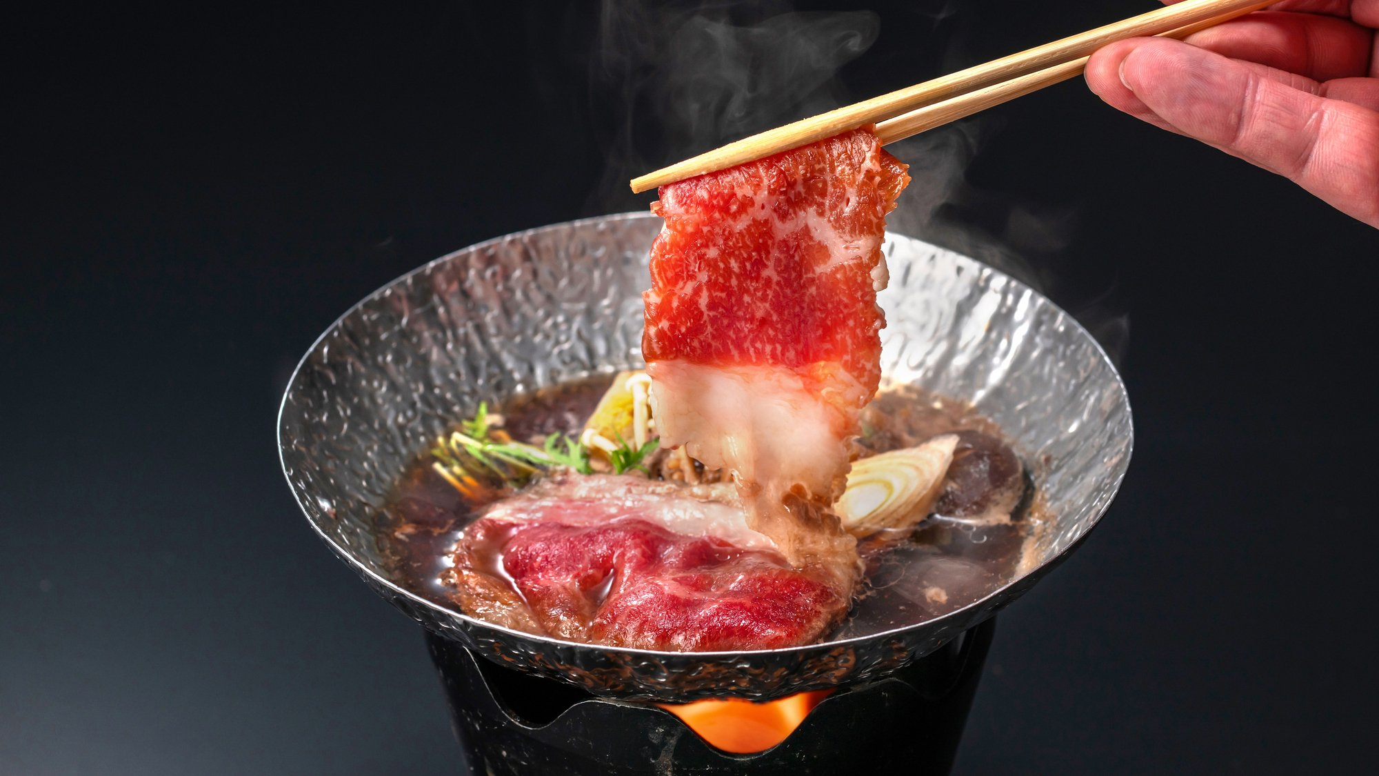 【松阪牛すき焼き】