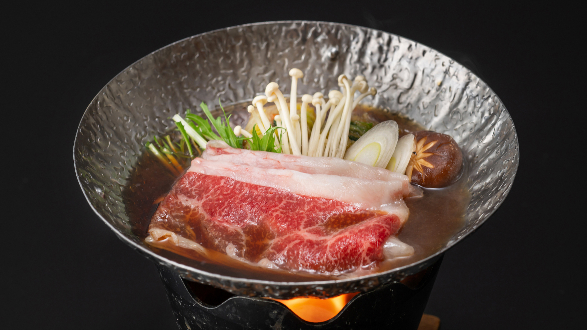 【松阪牛すき焼き】