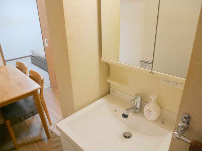 洗面化粧台です。