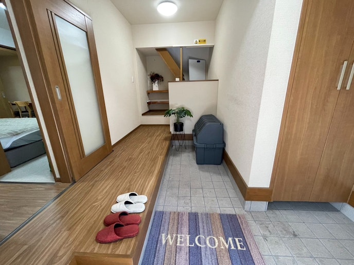 1階の玄関スペースです。