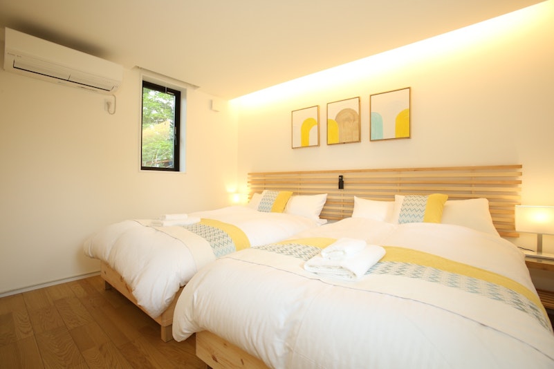 Master bedroom with TV