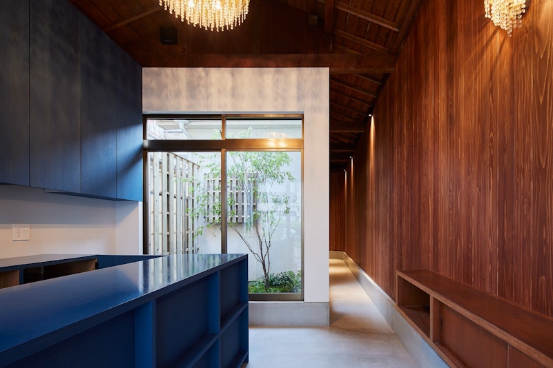 カフェ兼用帳場