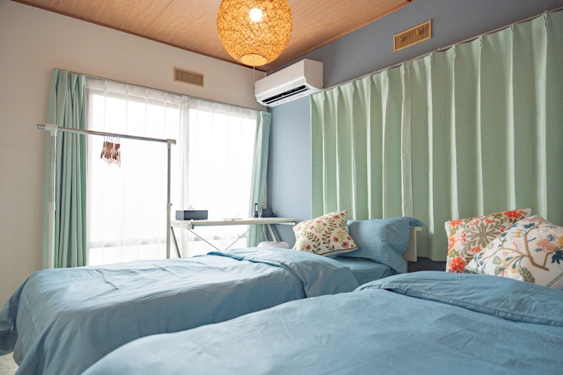 朝陽が入る明るいお部屋です