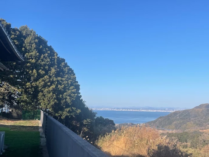 天気の良い日は神戸方面まで見渡せます。