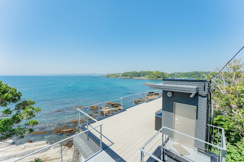 視界いっぱいに広がるオーシャンビュー。