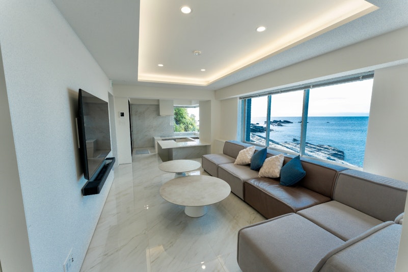 開放感たっぷりのリビング