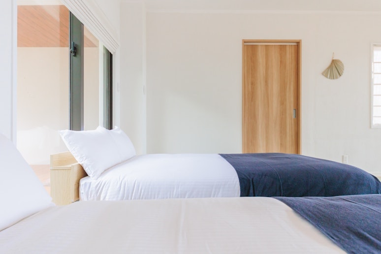 【寝室１】こだわりのマットレス