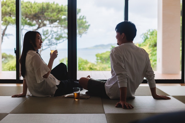 【寝室１】琉球畳みで団らん