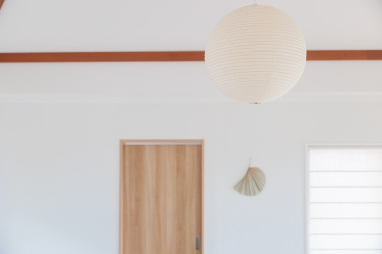 【寝室１】こだわりのペンダントライト