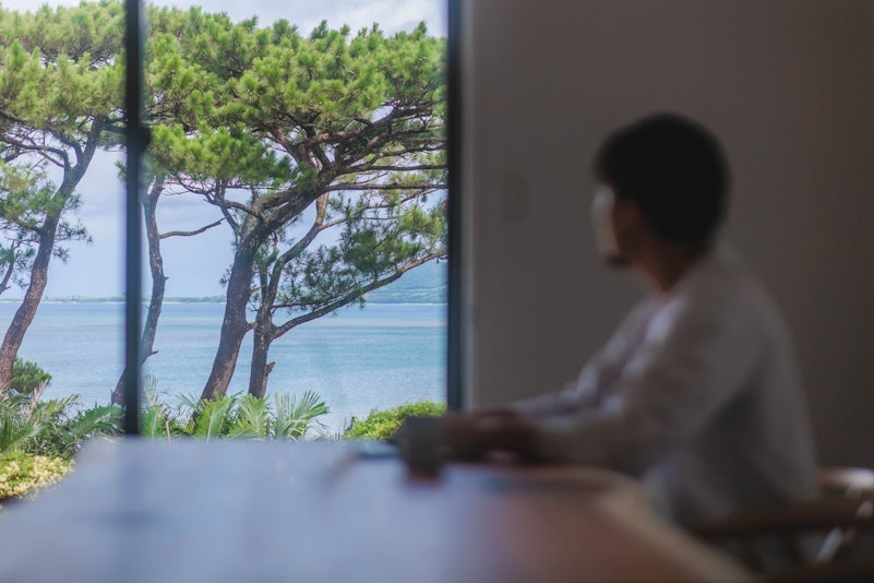 リビングでゆったり