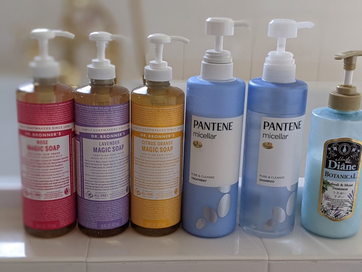 オーガニックソープはご自由にお使いください