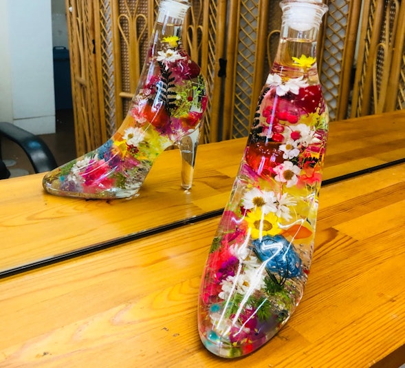 趣味で作ったハーバリュウム