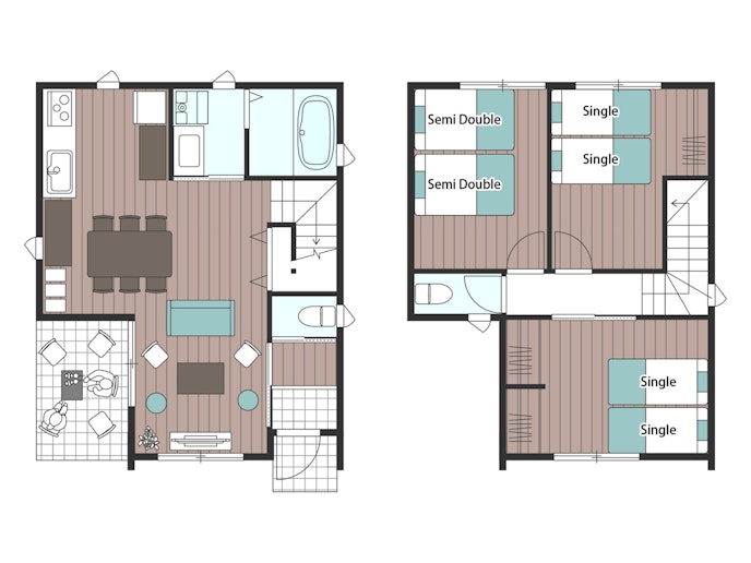 ・【間取り図】当施設の間取り図です