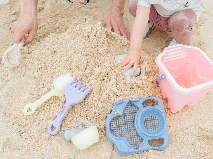 ・【レンタル】砂浜で遊べる！砂遊びセットをご用意しております