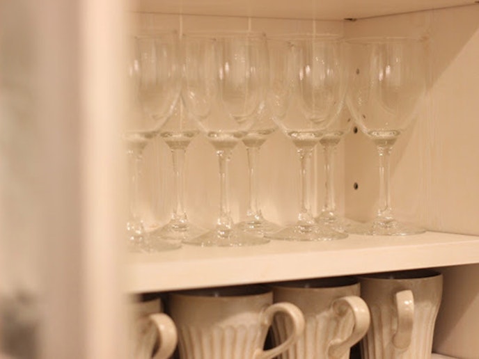 ・【ワイングラス】人数分のワイングラスを完備しております