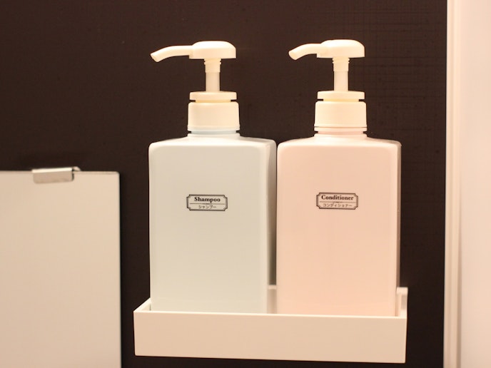 ・【バスルーム】シャンプー、リンス、ボディーソープを完備しております