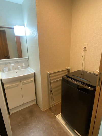 洗面、洗濯機