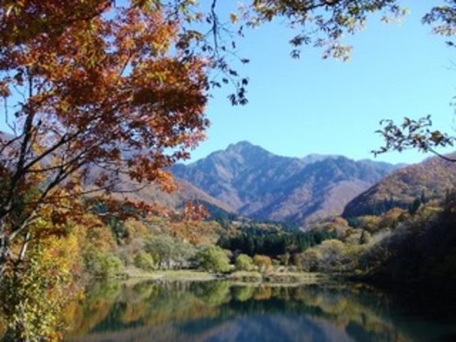 大源太湖の紅葉