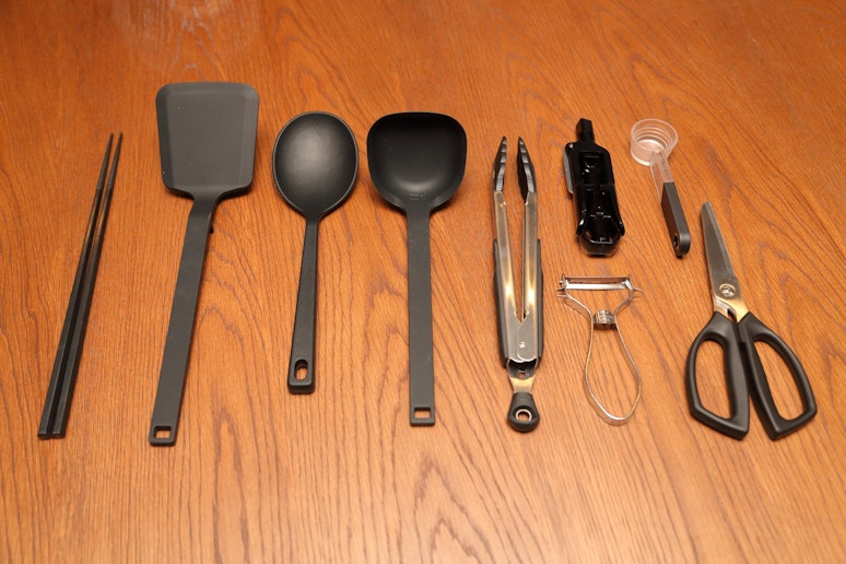 幅広いお料理に対応できるように、キッチンツールも各種ご用意しています。