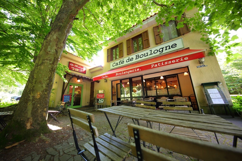 フランスの食堂...