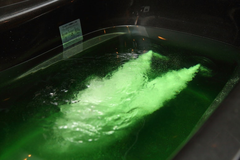 ジェットバス付のお風呂で体の疲れも癒されます。