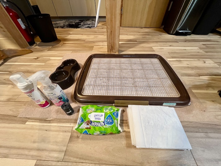 ペット連れに嬉しいアメニティセット