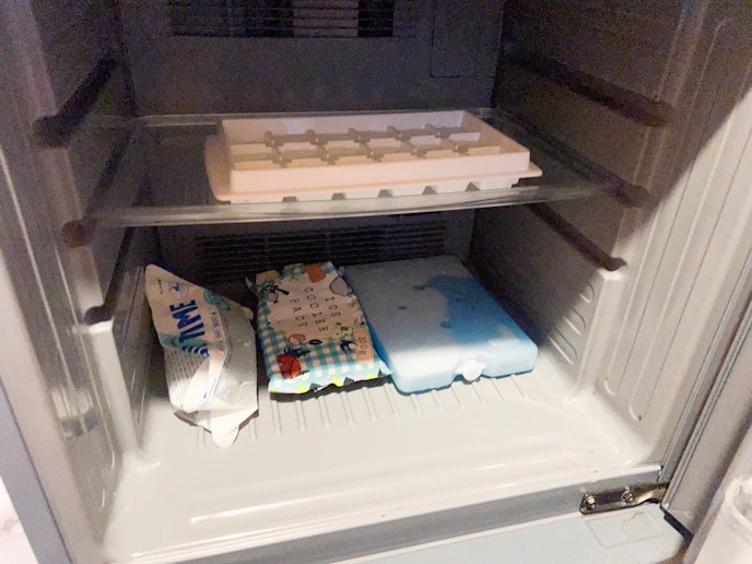 冷凍・冷蔵スペース完備