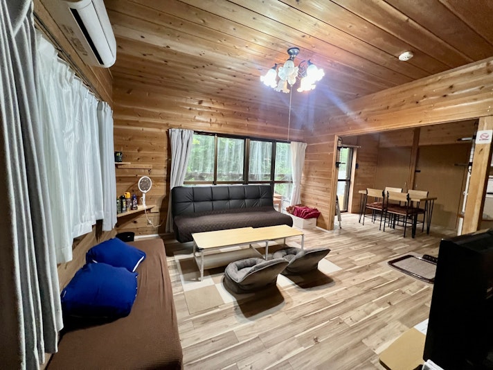 家族や仲間と過ごす広々とした空間