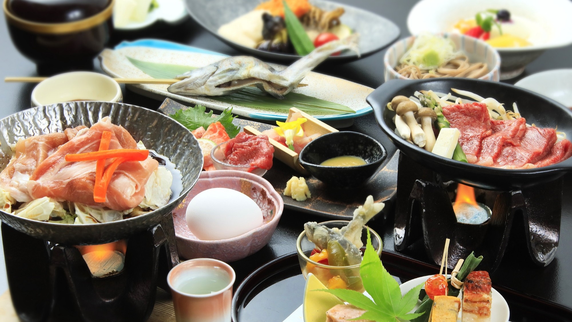 【記念日】×【3つの特典付】≪2食付≫夕食は個室食事処！メインは5種類から！下條温泉美肌の湯を愉しむ