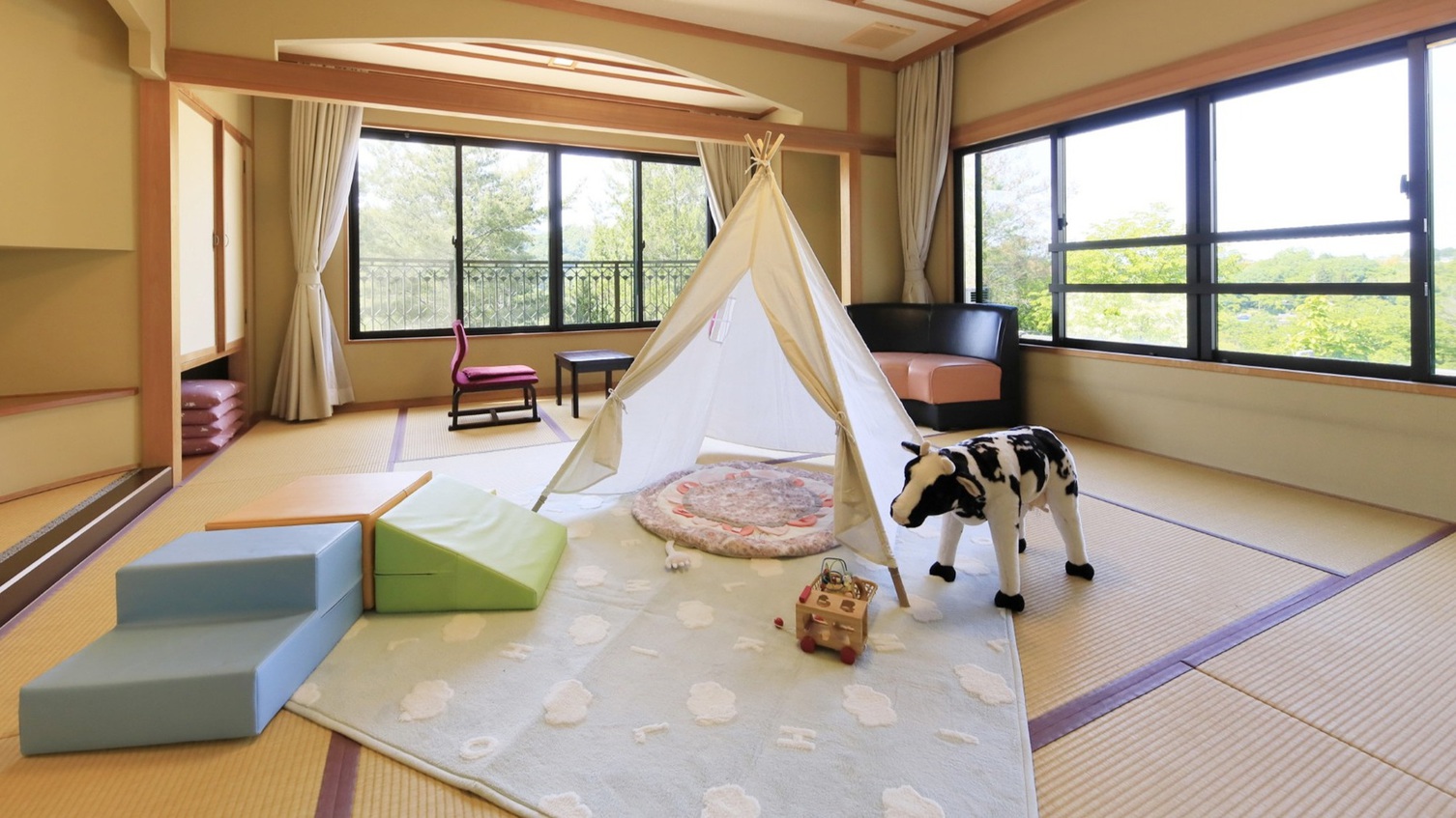 ウェルカムベビー認定客室の一例