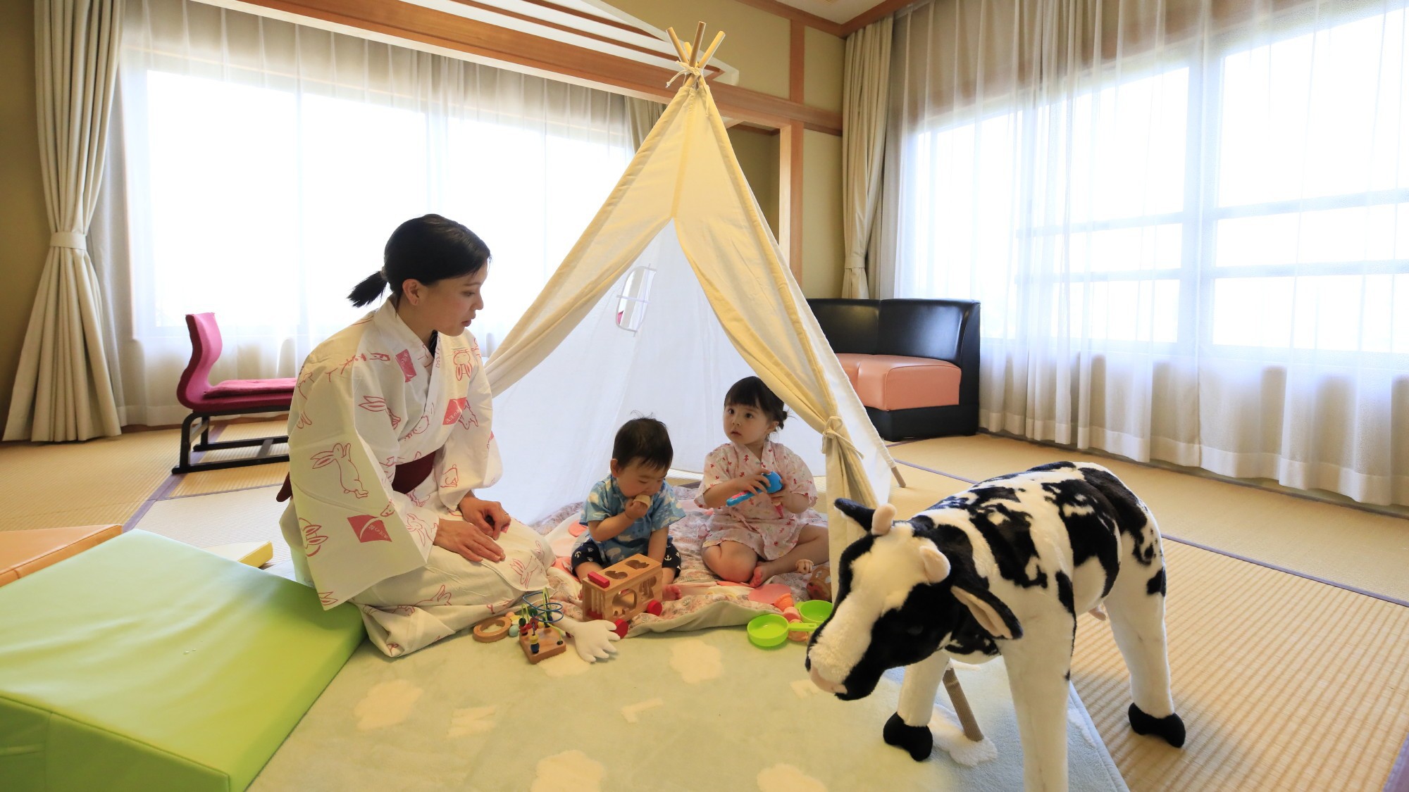 ■【ウェルカムベビー認定客室】和室10畳＋広縁2畳／トイレ付