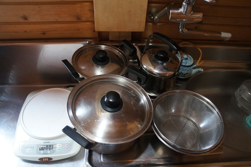 電磁調理器、鍋類