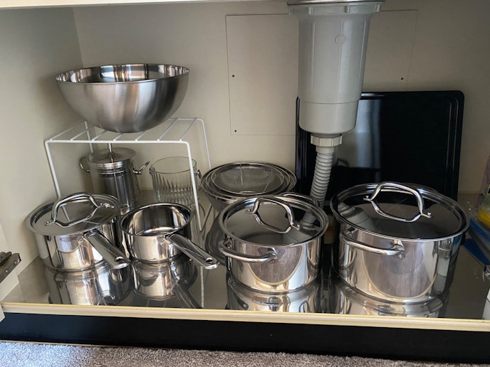 長期滞在者も快適に過ごせるよう多種多様なキッチン用品