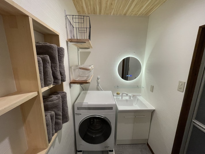 ２F　洗面脱衣所