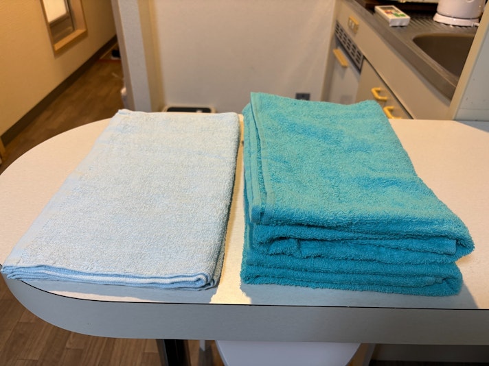 バスタオル、フェイスタオル