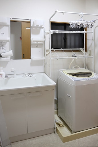 洗面台+洗濯スペース