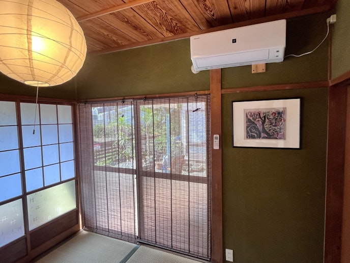 和室は２面で開放感あります