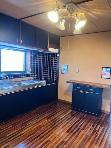 広いダイニングキッチンです。