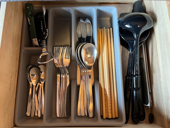 キッチンカラトリー充実