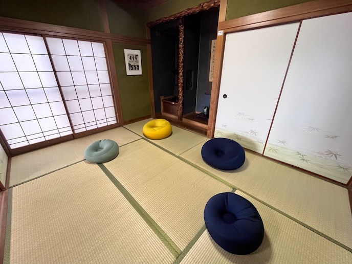 リビングのフリースペース（寝室にもなります）