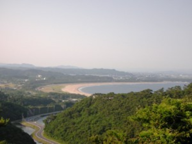 大高森から野蒜海岸