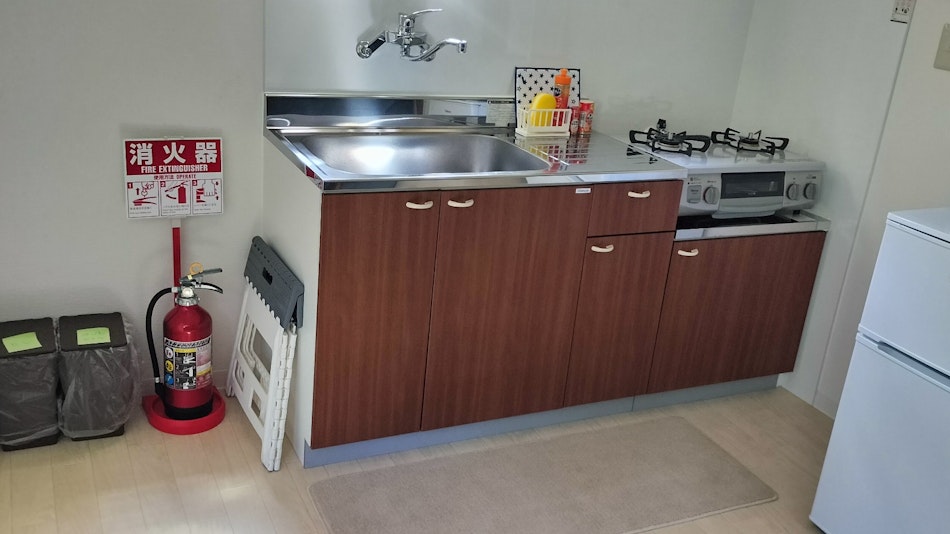 流し台　ガスコンロ