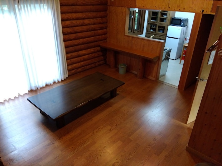 【ログハウスコテージ】１階居間